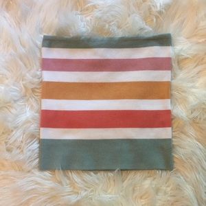 NWOT striped tube top